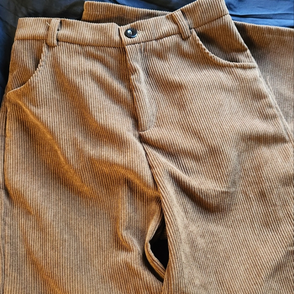 VELVET SLACKS - Picture 4 of 5